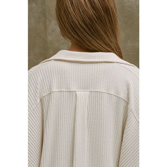 JOAH BROWN DEEP V PULLOVER - Picture 6 of 9